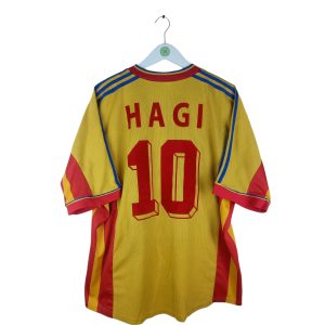 1998-2000 Romania Home Shirt Hagi #10 (XL)