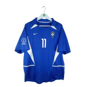 2002-2004 Brazil Away Shirt Ronaldinho #11 (L)