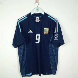 2002-2004 Argentina Away Shirt Batistuta #9 (L)