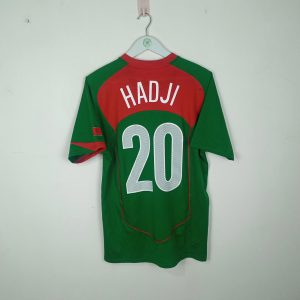 2004-06 Marocco Home Shirt Hadji #20 (Excellent) M