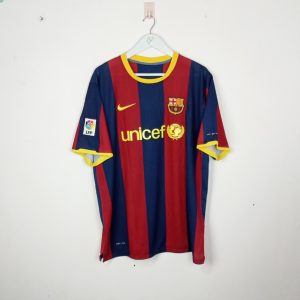 2010-11 Barcelona Home Shirt Messi #10 (Excellent) XL