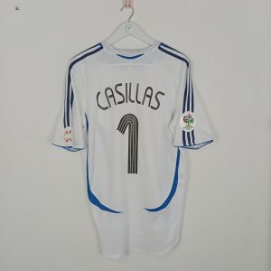 2006-07 Spain GK Shirt Casillas #1 (Excellent) L
