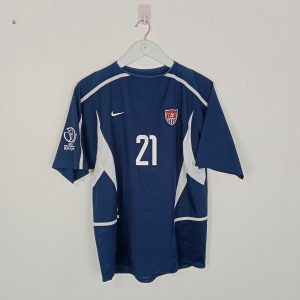 2002-04 USA Away Shirt Donovan #21 (Excellent) M