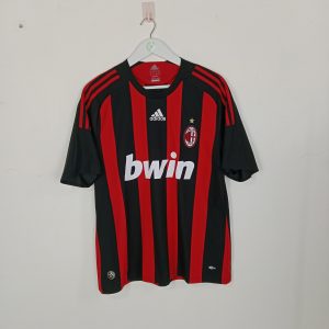 2008-09 Ac Milan Home Shirt Beckham #32 (Excellent) L