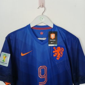 2014-15 Holland Away Shirt Van Persie #9 (Excellent) L