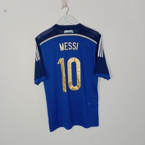 2014-15 Argentina Away Shirt Messi #10 (Excellent) L