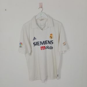 2001-02 Real Madrid Home Shirt Ronaldo #11 (Very Good) L