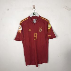 2004 Spain Home Shirt Torres #9 (Excellent) Size M