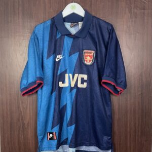 1995-96 Arsenal Away Shirt Bergkamp #10 (Excellent) Size XL