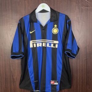 1998-99 Inter Milan Home Shirt Baggio #10 (Excellent) Size L