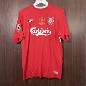 2004-05 Liverpool CL Home Shirt Luis Garcia #10 (Excellent) Size L