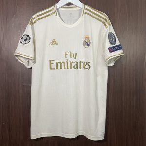 2019-20 Real Madrid CL Home Shirt Kroos #8 (Excellent) Size L