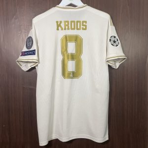 2019-20 Real Madrid CL Home Shirt Kroos #8 (Excellent) Size L
