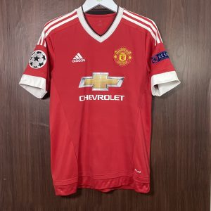 2015-16 Manchester United CL Home Shirt Schwensteiger #31 (Excellent) Size M