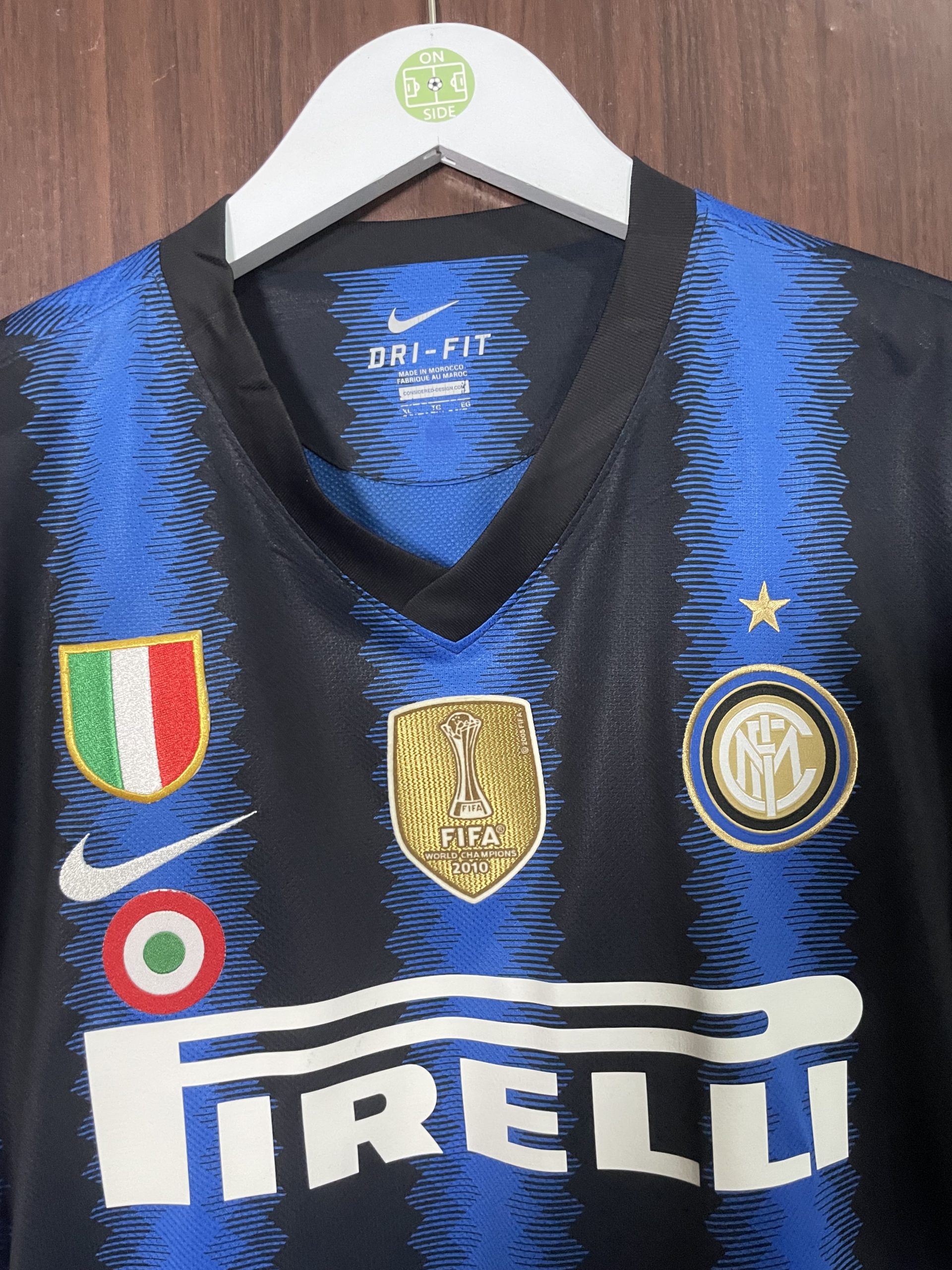 Maillot Extérieur Inter Milan 2010/11 - Taille M - #10 Sneijder - Occasion Excellent état