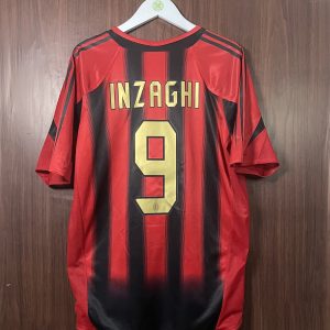 2004-05 Ac Milan Player Issue Home Shirt Inzaghi #9 (Excellent) Size XL