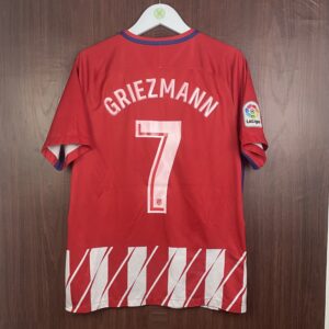 2017-18 Atletico Madrid Home Shirt Griezmann #7 (Excellent) Size L