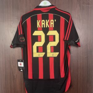 2006-07 Ac Milan BNWT Home Shirt Kaka #22 (NEW) Size M