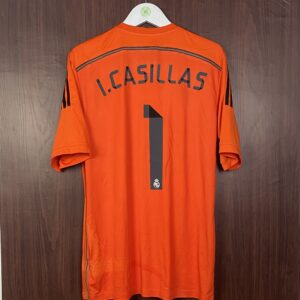 2014-15 Real Madrid GK Shirt Casillas #1 (Excellent) Size L