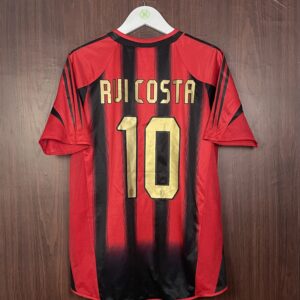 2004-05 Ac Milan Player Issue Home Shirt Rui Costa #10 (Excellent) Size L