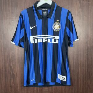 2007-08 Inter Milan Centenary Home Shirt Ibrahimovic #8 (Excellent) Size M