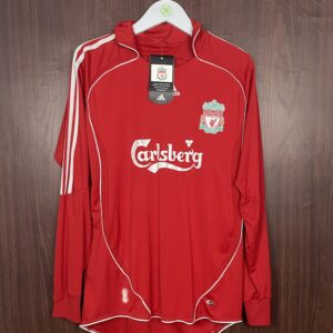 2007-08 Liverpool LS BNWT Home Shirt Torres #9 (NEW) Size L
