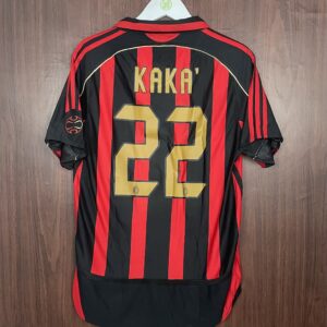 2006-07 Ac Milan Home Shirt Kaka #22 (Excellent) Size L