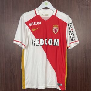 2015-16 As Monaco Home Shirt Moutinho #8 (Very Good) Size M