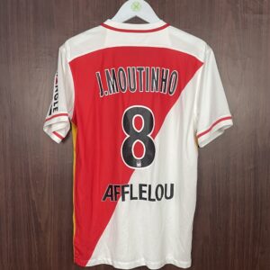 2015-16 As Monaco Home Shirt Moutinho #8 (Very Good) Size M