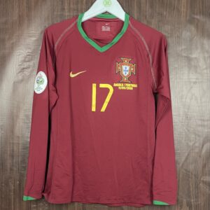 2006 Portugal LS Player Issue Home Shirt Ronaldo #7 (Excellent) Size S