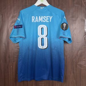 2017-18 Arsenal UEL Away Shirt Ramsey #8 (Excellent) Size M