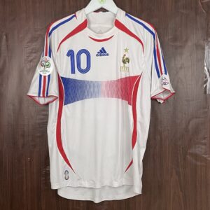 2006 France Away Shirt Zidane #10 (Excellent) Size L