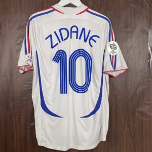 2006 France Away Shirt Zidane #10 (Excellent) Size L