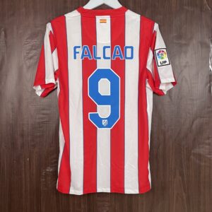 2011-12 Atletico Madrid Home Shirt Falcao #9 (Excellent) Size S