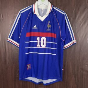 1998 France Home Shirt Zidane #10 (Excellent) Size L