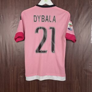 2015-16 Juventus Away Shirt Dybala #21 (Excellent) Size S