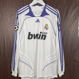 2007-08 Real Madrid LS CL Home Shirt Sneijder #23 (Excellent) Size L