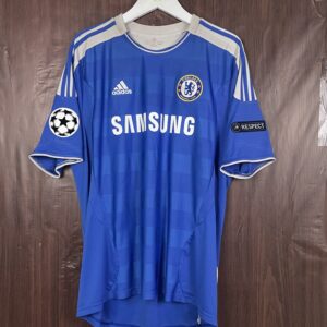2011-12 Chelsea CL Home Shirt Drogba #11 (Very Good) Size XL