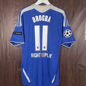 2011-12 Chelsea CL Home Shirt Drogba #11 (Very Good) Size XL