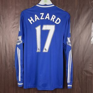 2013-14 Chelsea LS Home Shirt Hazard #17 (Excellent) Size L