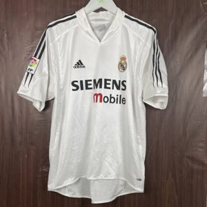 2004-05 Real Madrid Home Shirt Beckham #23 (Excellent) Size L