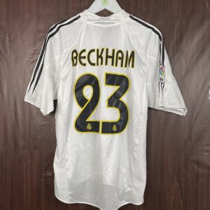 2004-05 Real Madrid Home Shirt Beckham #23 (Excellent) Size L